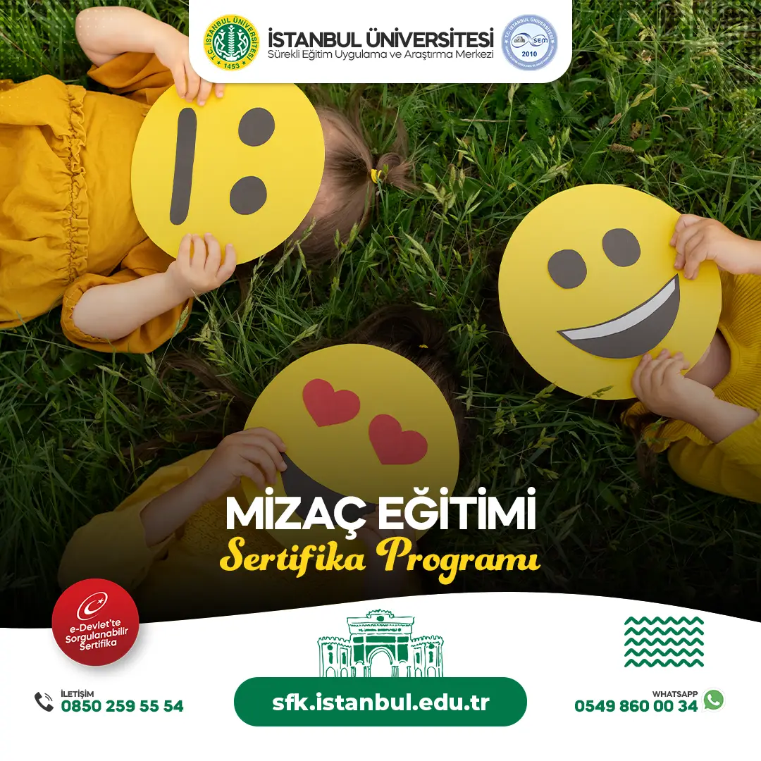 Mizaç Eğitimi (karakter ve Kişilik Analizi) Sertifika Programı
